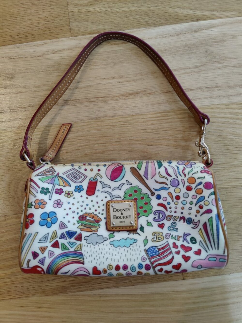 Dooney & Bourke Fun American Summer Doodle Purse